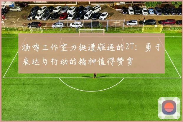 杨鸣工作室力挺遭驱逐的2T：勇于表达与行动的精神值得赞赏